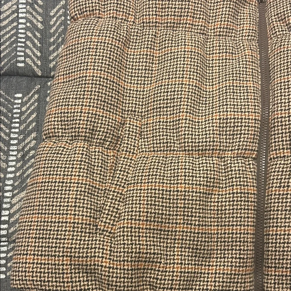 Maurices Brown Houndstooth Women's Vest - Picture 4 of 4